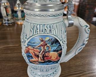 Postal Service Themed Beer Stein 