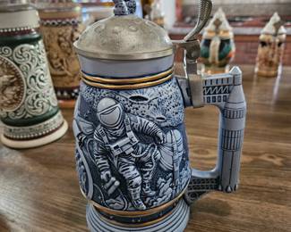 Space Themed Beer Stein 