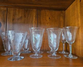 Assorted Glassware 