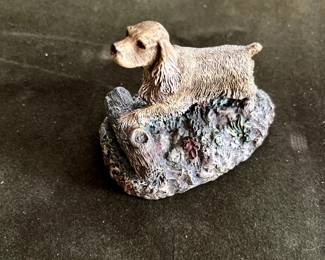 Small Dog Figurine 