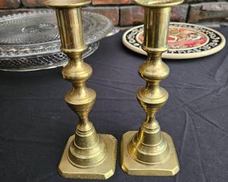 Gold Candle Stick Holders