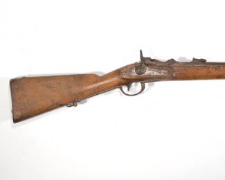 ANTIQUE RIFLE | 19th century; no apparent markings
Rifle 53 in. overall; barrel length 37 in.Provenance: Property of an Armonk, NY lady.
