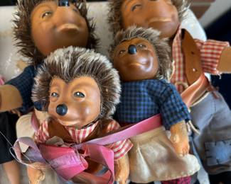 Steiff Hedgehog family