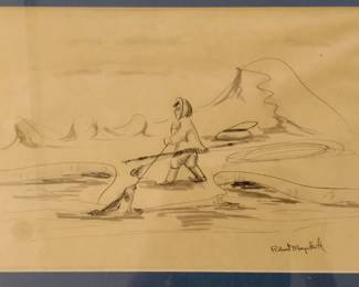 Robert Mayokok (1903-1983) purchased in Alaska 1957