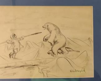 Robert Mayokok (1903-1983) purchased in Alaska 1957