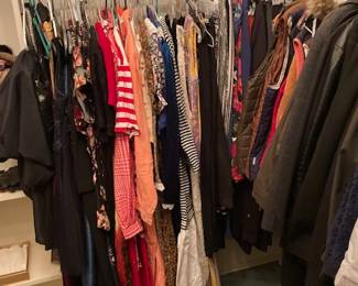 Selection of Women's Clothing Items.