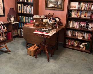 Selection of Oak Wood Bookcases.