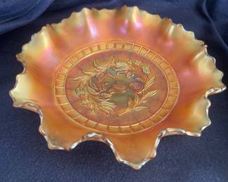 Beautiful Marigold Carnival Glass