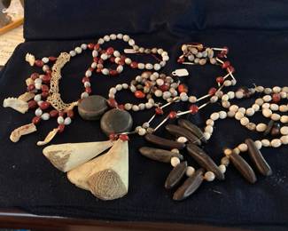 Handmade coastal necklaces 