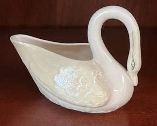 Belleek swan