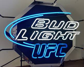 Bud light UFC bar light