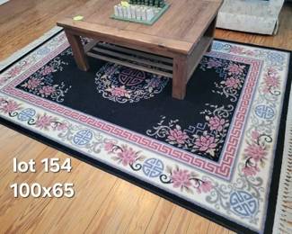 Area rug, coffee table