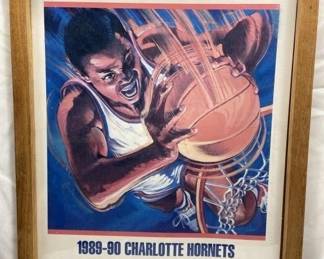 Vintage Charlotte Hornets Advertising