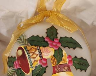 Large Christmas Ornament With Bells