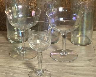 Misc Set of 7 glassware