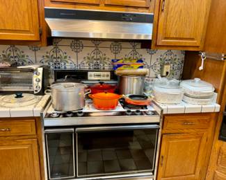 Le Creuset and Corningware
