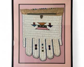 African Beaded Wedding Apron