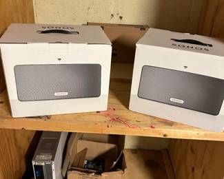 PAIR OF SONOS SPEAKERS