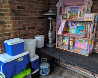 Doll house, coolers