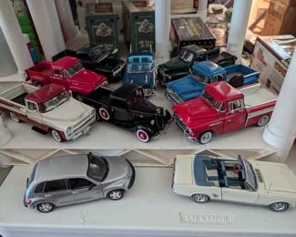 Danbury Mint cars and trucks