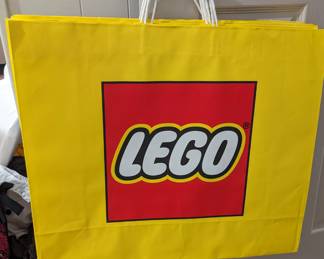 Lego shopping bags