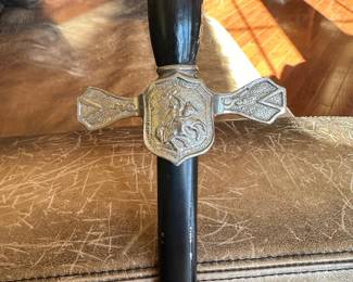 ** ﻿﻿﻿1910-1920’s Klan leader sword.  This sword with the sheath is in excellent condition.  Sword will be auctioned.  See auction description for details.