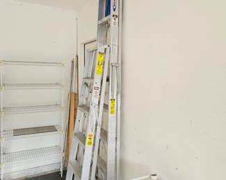 2 ladders
Smaller one $30, 
8ft ladder $50