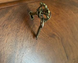 Antique Secretary Deck with keys