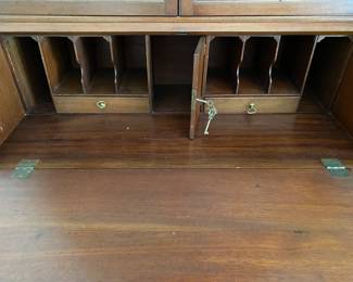 Antique Secretary Deck with keys