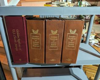 Golden Replicas of US Stamps