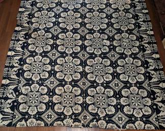 Woven Wool Coverlett