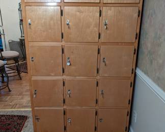 Vintage Lockers (w/ Keys)