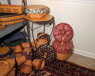 Longaberger Wrought Iron Accent Table