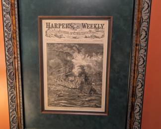 Framed - Harpers Weekly Pages
