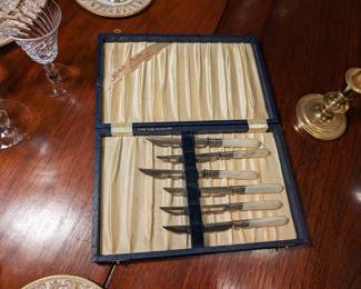 Mother of Peal Knife Set