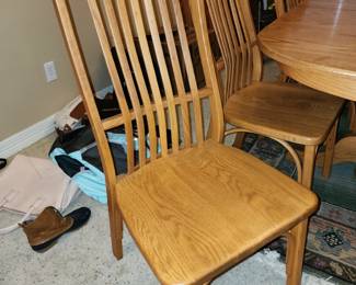 Amish Dining Table Chair