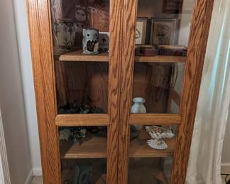 Wooden display case