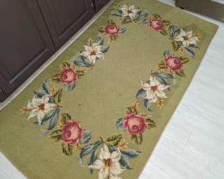 Needlepoint rug