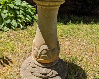Birdbath base only