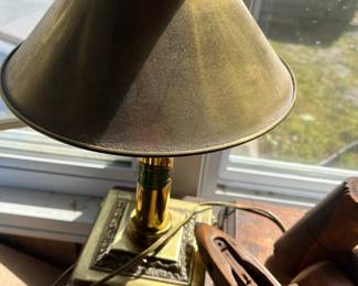 brass lamp