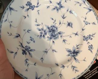 Mikasa full set /Regency Hall Blue Floral Pattern