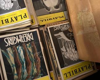 many Vintage Playbills