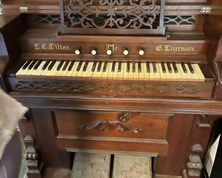 vintage Pump Organ