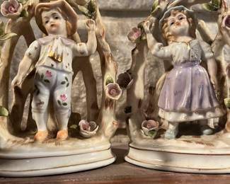 Porcelain Bisque children figurines