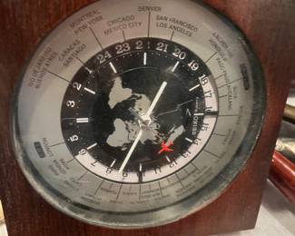 Seiko World Time Desk Clock