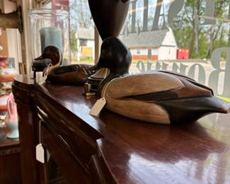 Beautifully carved and painted Duck collection