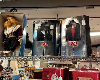 Dolls from various movies