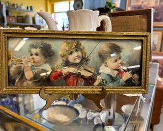 Wonderful children musicians framed