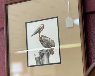 Pelican  - signed