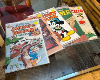 New and old comic books